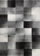 Colette Urban Square Supa Thick Grey Black Rug