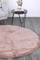 Oasis Soft Shag Round Rug Camel
