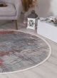Mirage Modern Aydeniz Blush Round Rug