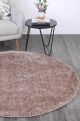Oasis Soft Shag Round Rug Beige