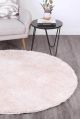 Oasis Soft Shag Round Rug Ivory