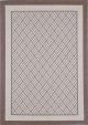Capella Beige Geometric Ikat Bordered Rug