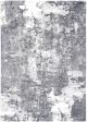 Arlo Grey White Abstract Rug