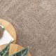 Rowan Cocoa Modern Wool Rug