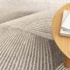 Aspen Abstract Contour Grey Beige Rug