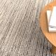 Aspen Textured Grey Beige Rug