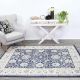 Eden Navy Blue Ziegler Ikat Traditional  Rug