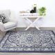 Eden Navy Transistional Traditional Rug