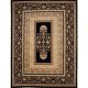Elgrand Traditional Collection K543 Black Rug
