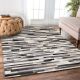 Ella Cream Line Patterned Rug