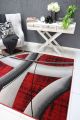 Emory Red Modern Artistic Rug