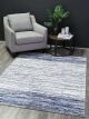 Everly Blue Modern Hampton Rug