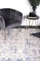 Anastasia Navy Blue Ikat Rug