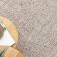 Rowan Greige Modern Wool Rug
