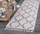 Marrakesh Levi Tribal Cream Runner Moroccan Rug