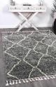 Marrakesh Maxen Tribal Grey Moroccan Rug