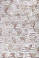 Layla Transitional Geometric Latte Rug