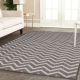 Landscape Grey Ikat Geometric Rug