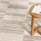 Nova Lines Beige Brown Rug
