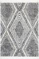 Cassandra Black White Geometric Rug