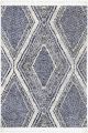 Cassandra Navy Blue Geometric Rug
