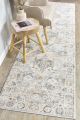 Ocean Breeze Grey Mustard Transitional Runner Rug