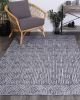 Hayes Tribal Black Light Grey Rug