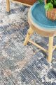 Zenith Blue Multi Contemporary Rug