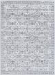 Alpine Grey White Ancient Rug
