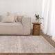 Muse Distressed Beige & Blue Transitional Rug