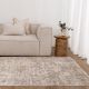 Muse Distressed Medallion Cream & Olive Transitional Rug