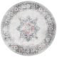 Clara Brentwood Transitional Cream Round Rug
