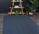 Seascape Courtyard Diamond Blue Rug