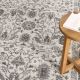 Nova Oriental Border Grey Rug