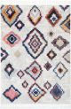 Pandora Boho Moroccan Agadir White Runner Rug