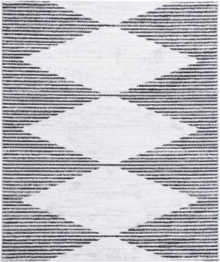 Layla Abstract Diamond Charcoal