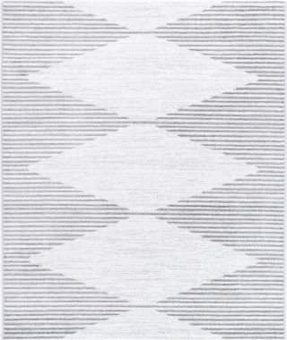 Layla Abstract Diamond Silver Rug