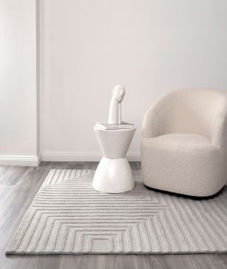 Nordic Nest Felix Light Grey Wool Rug