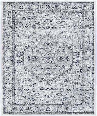 Alpine Cream Navy Floral Rug