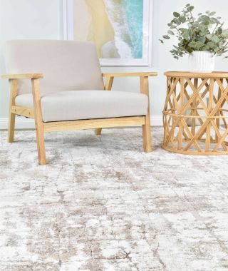 Urban Chic Brown Tapestry Rug