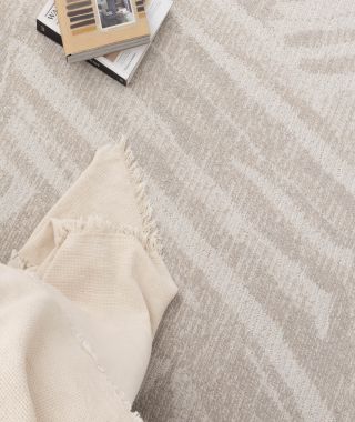 Haven Geo Lines Beige Cream Rug